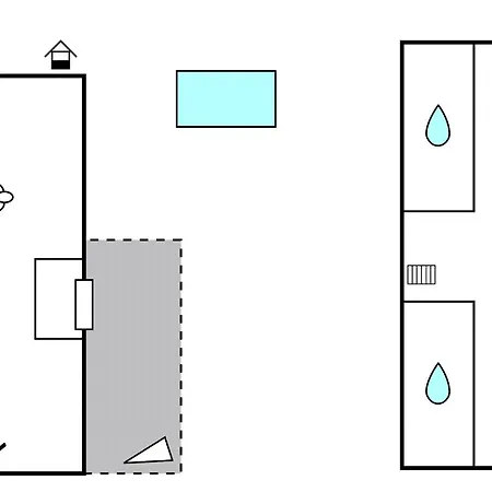 بيت للعطل 2 Bedroom Beautiful In *